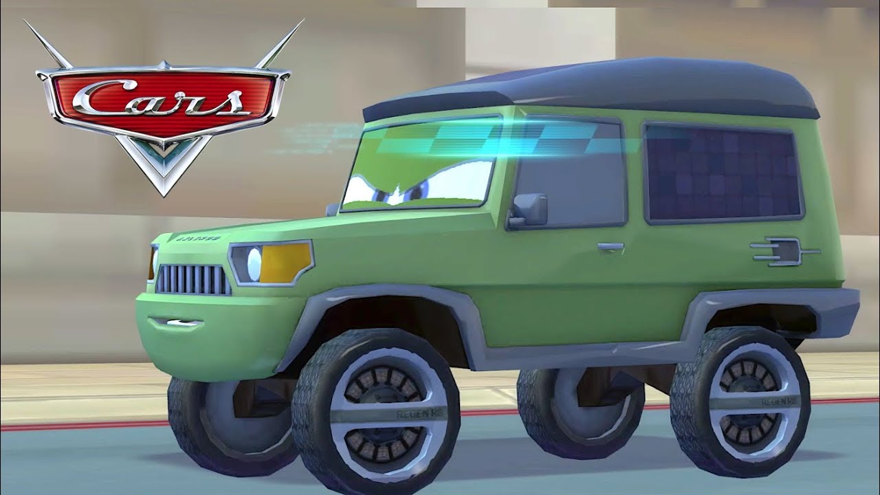 Jogo Carros 2 com Personagem Diferente Miles Eixodarroda - Gameplay