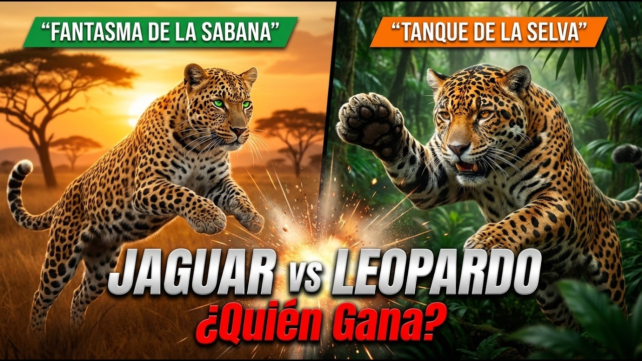 Jaguar vs Leopardo El Combate Más Brutal Explicado