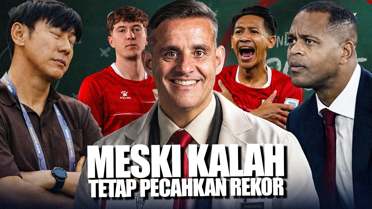 10 Tahun Tidak Ada yang Seperti John Herdman?! Rekor Pelatih Timnas Indonesia