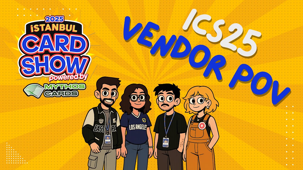 İstanbul Card Show 2025 - Loopsbinder & Ornitcg Vendor POV