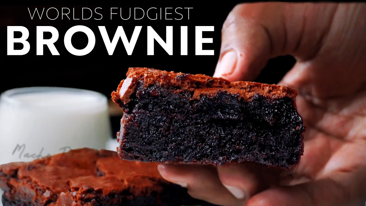 The Best Fudgy BROWNIE Recipe | The Best And Fudgiest Brownie Ever !