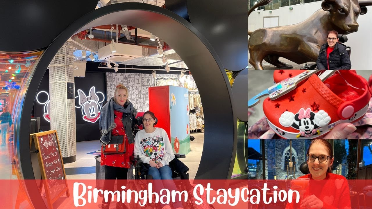Birmingham Staycation - World's Largest Primark, Shop With Me & Disney Cafe