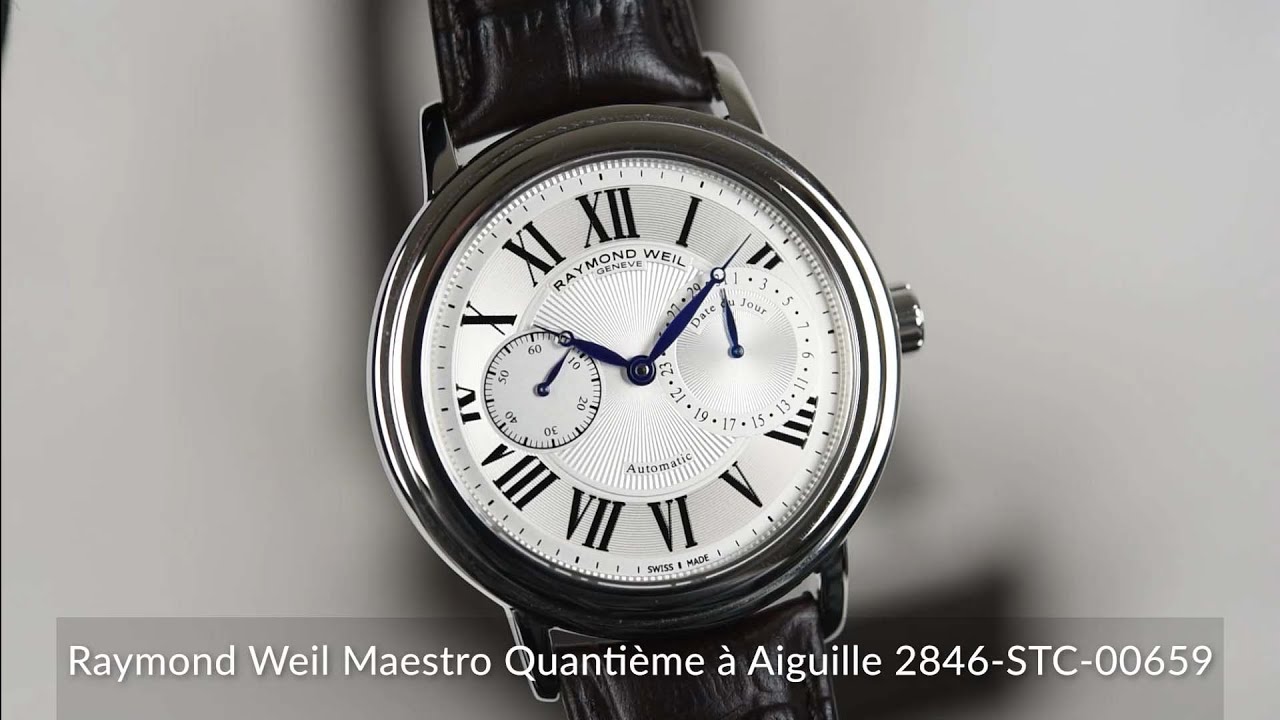 Raymond Weil Maestro Quantième à Aiguille 2846-STC-00659