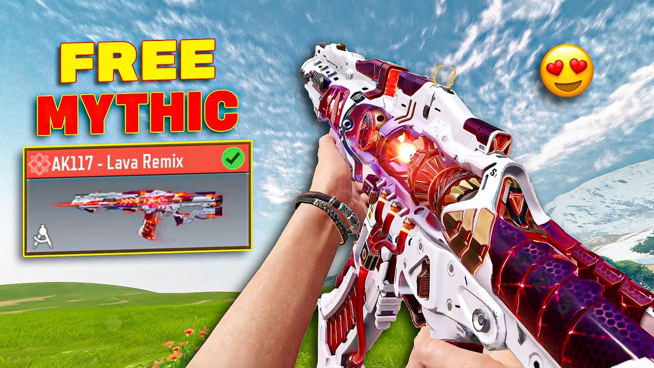 *NEW* FREE MYTHIC AK117 - LAVA 😍 IN COD MOBILE