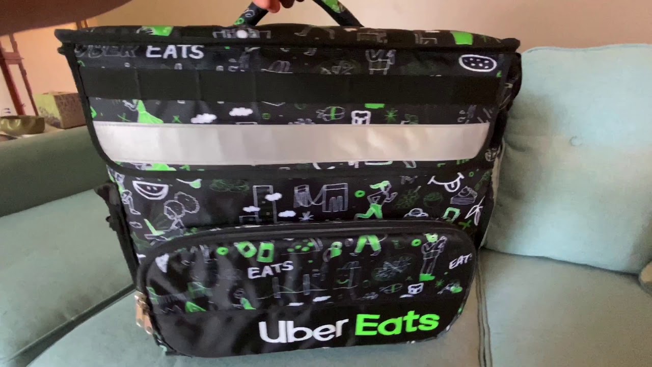 Uber Eats Delivery Bag Review 🍦🌮🍕