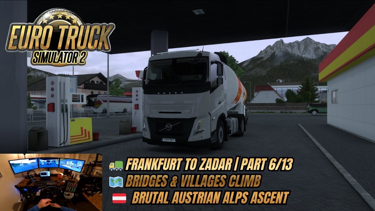 ETS2 | Propane Tanker Epic Haul | Alpine Country Roads to Saalfelden Break | Part 6/13