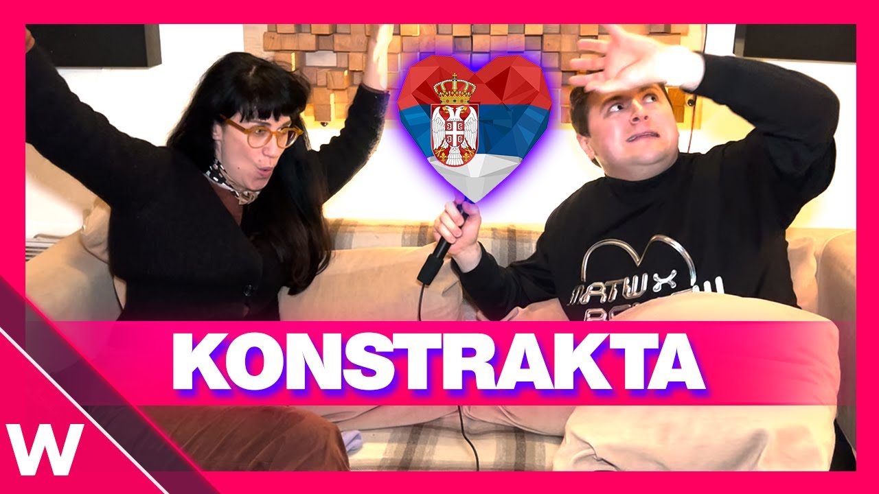 Konstrakta (Serbia Eurovision 2022) | Interview in Belgrade