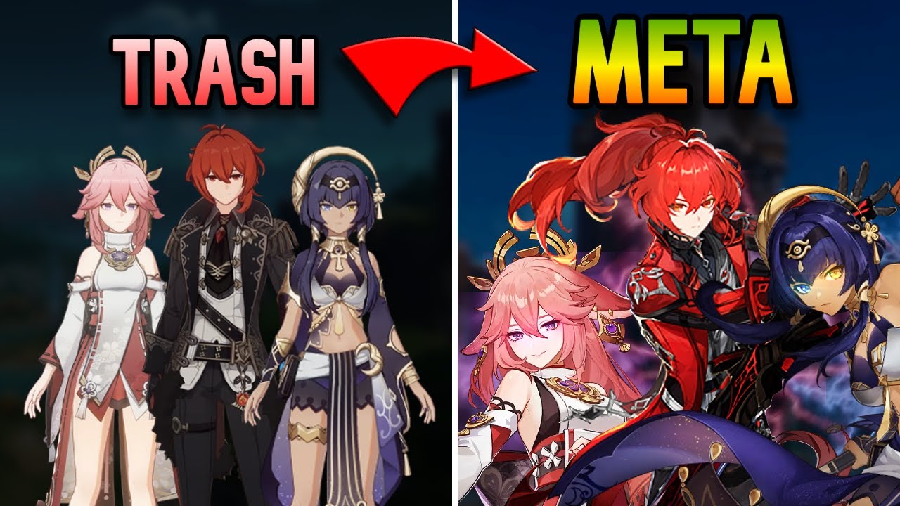 10 Genshin Characters Who Had The BIGGEST Comebacks (From Being Trash to Becoming Meta)