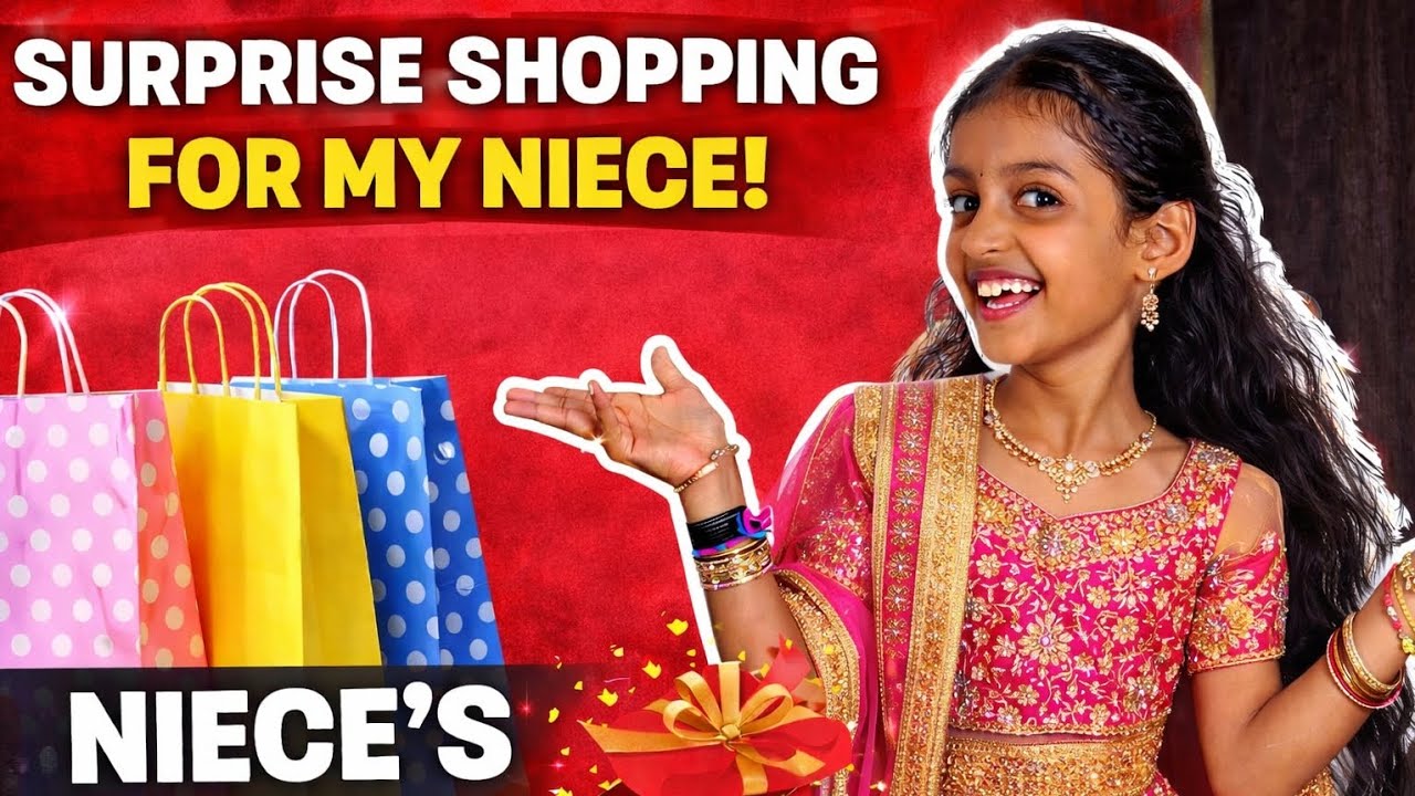 Surprise Shopping for My Niece 🎁 | Cutest Reaction Ever!
