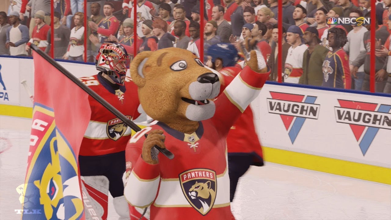 NHL 18: Wild vs Panthers - 2nd Period + OT | Jan. 2018 Realism Sliders