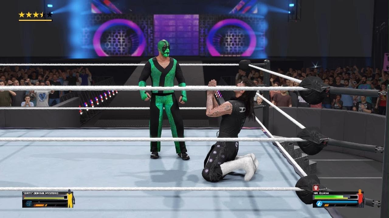 DOMINIK MYSTERIO VS MR. IGUANA