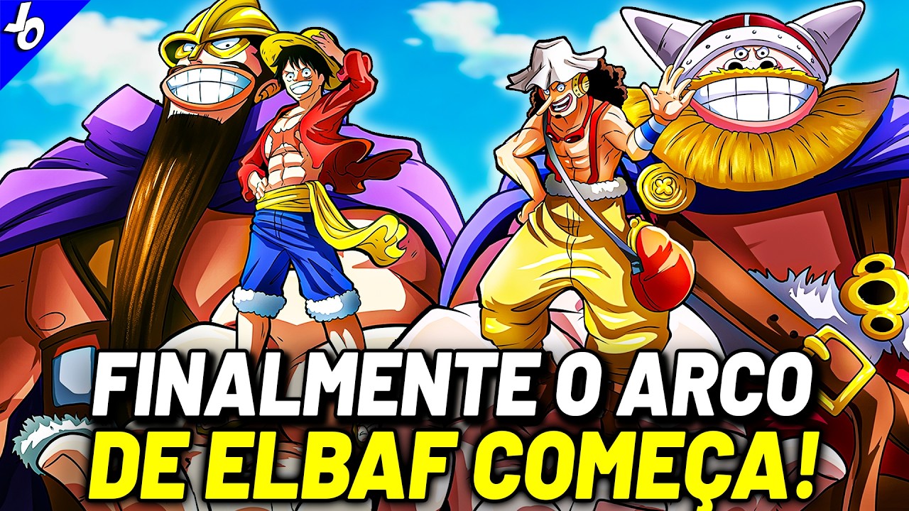 FINALMENTE OS CHAPÉUS DE PALHA VÃO PARA ELBAF! - E O FIM DE EGGHEAD REVELADO | ONE PIECE 1123