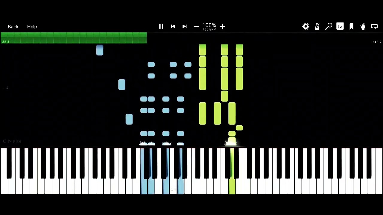 Озелгэнсен Сириннэн - Фирзэр Мортазин, простой вариант,  баян, пианино, ноты , обучение