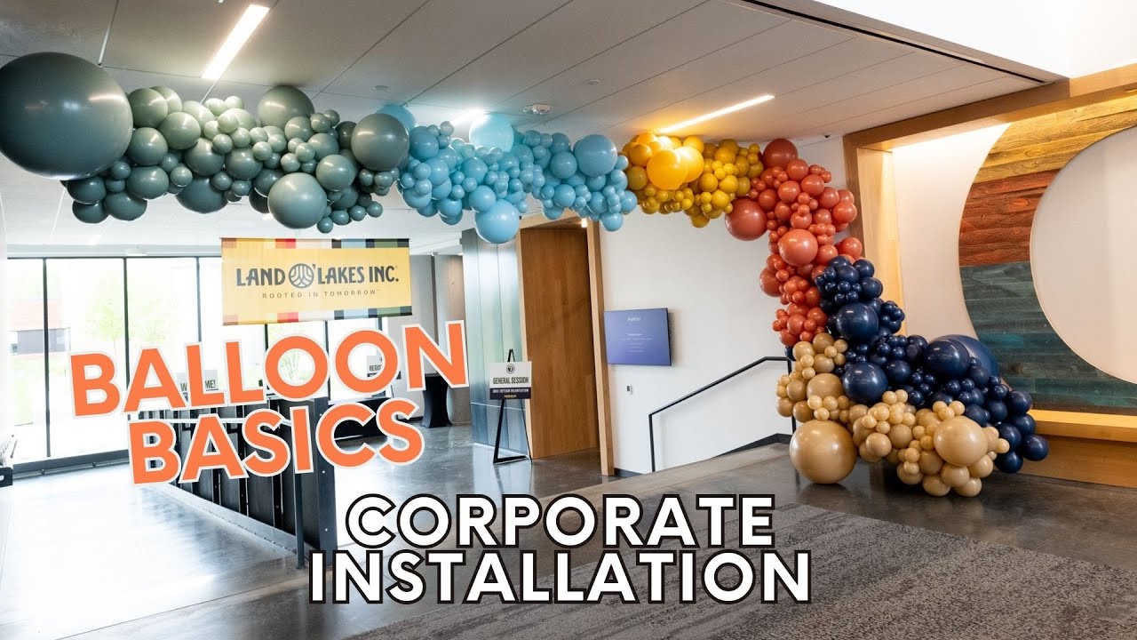 Balloon Garland Corporate Install Basics