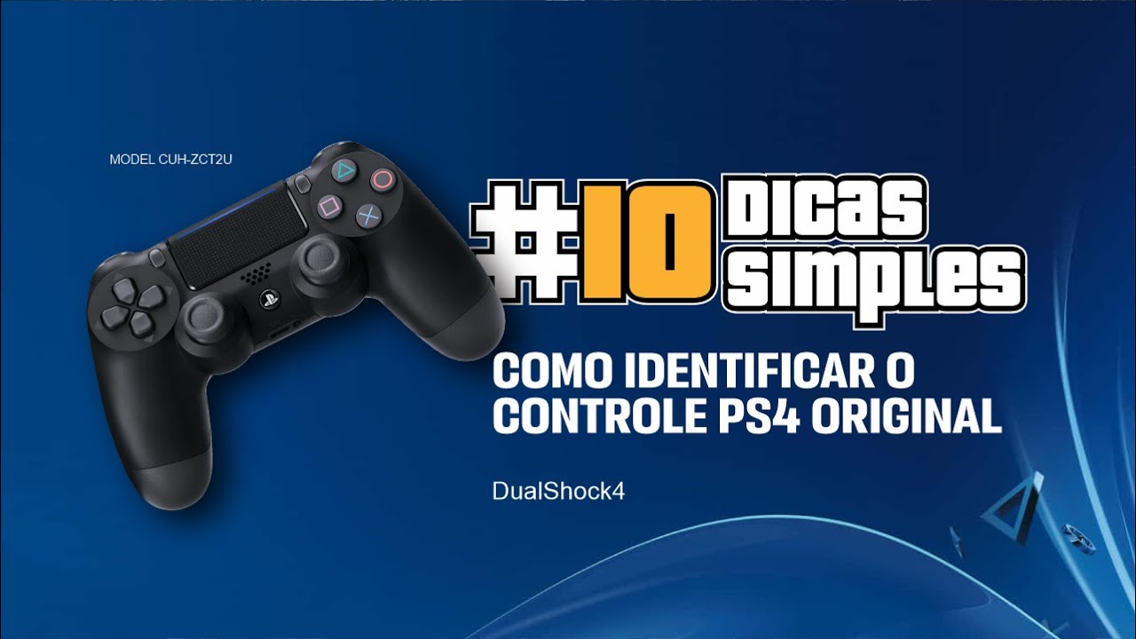 10 dicas simples de como Identificar o Controle PS4 Original (DUALSHOCK 4) em 2024