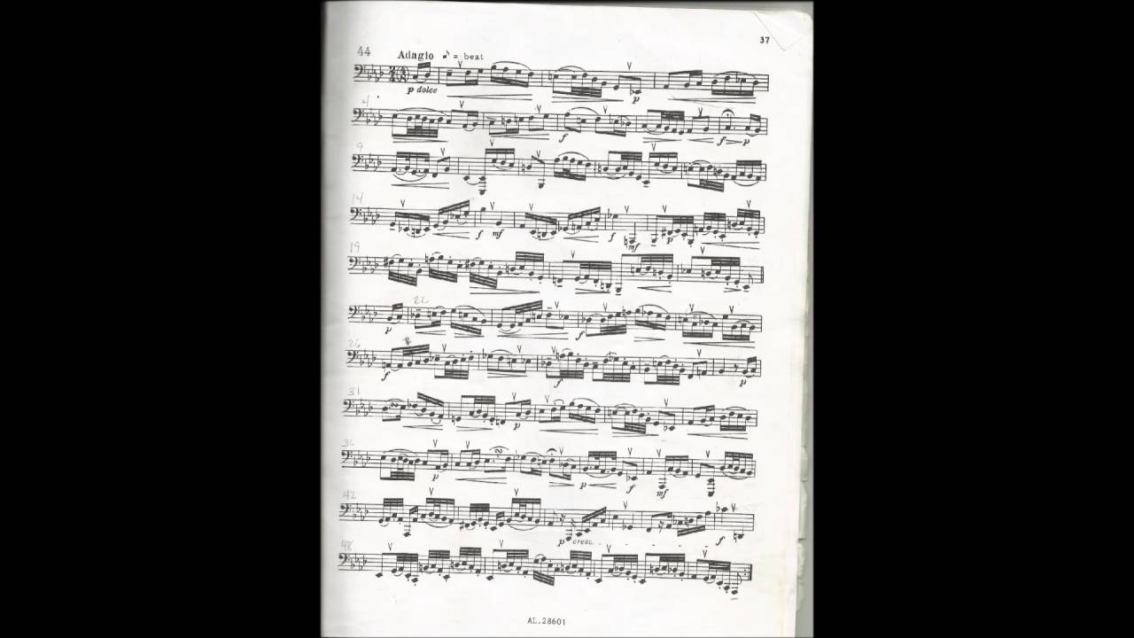 2016-17 TMEA All-State Tuba Etude #2 (Kopprasch 44)