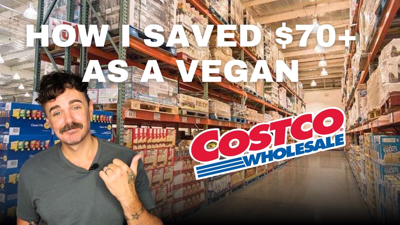 Доставка продуктов из Costco за 200 долларов для семьи из четырех человек, веганов (НЕВЕРОЯТНАЯ э...
