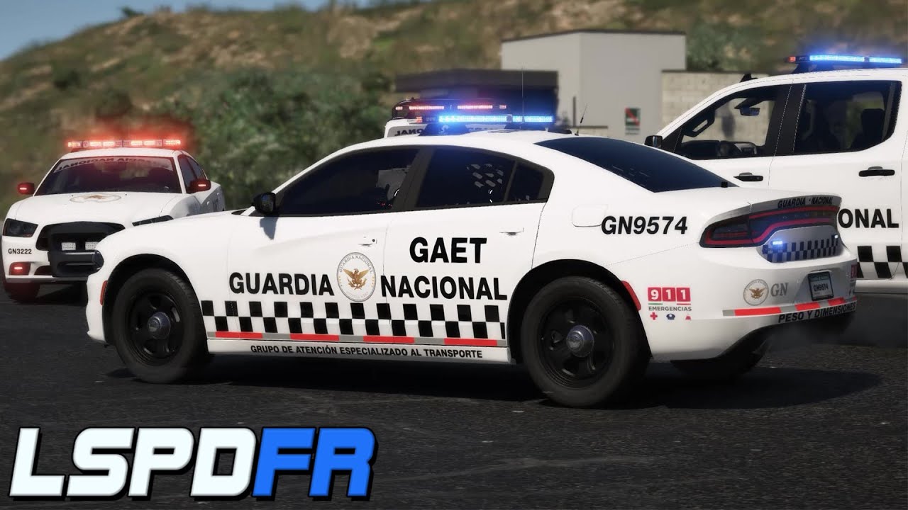 PATRULLANDO DE NOCHE CON LA GUARDIA NACIONAL | TheAxelGamer