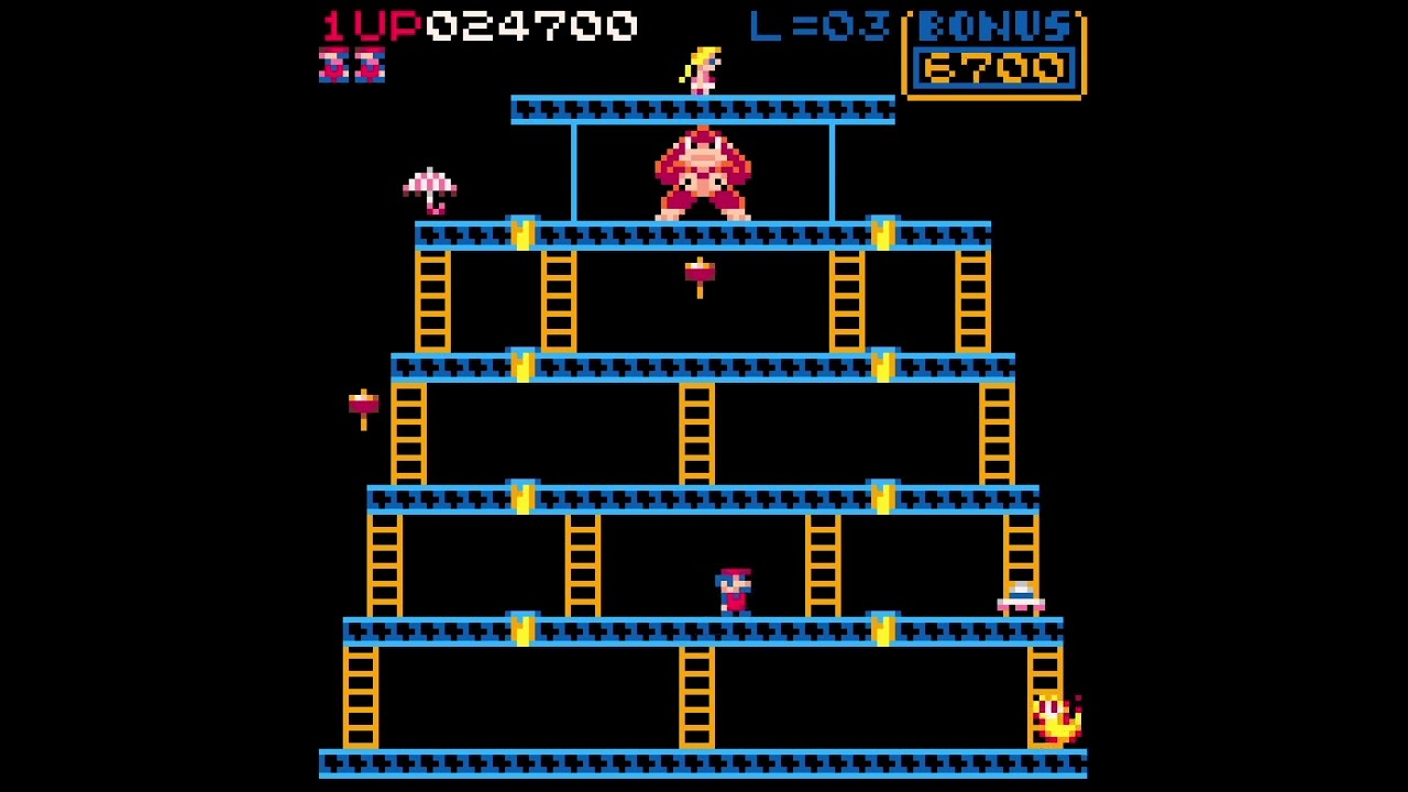 Dinky Kong gameplay