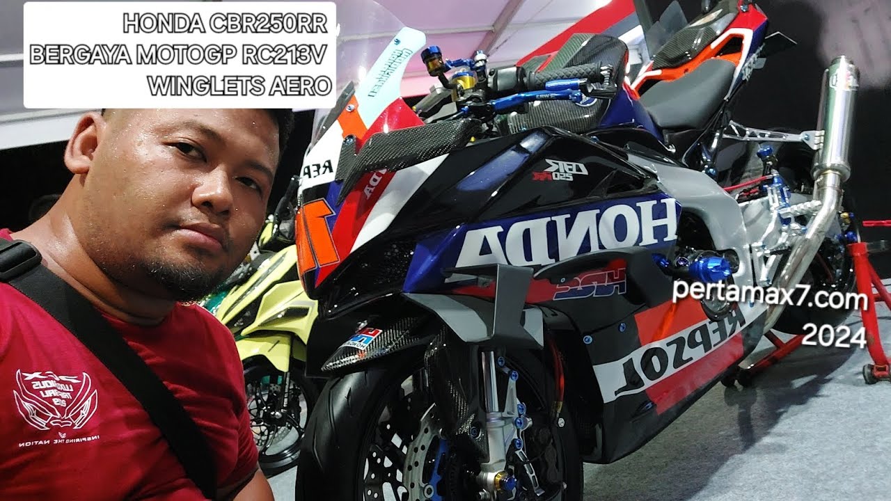MODIFIKASI Honda CBR250RR Winglets Ala MotoGP RC213V Repsol 2024 #repsol #hondacbr250rr #cbr250rr