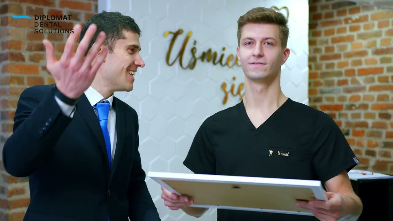 Reportaż z wręczenia pierwszego na świecie certyfikatu Diplomat Smart Dentistry. Katowice/Polska.