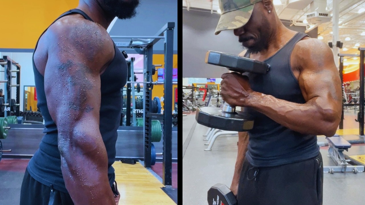 HOW  TO GROW BIGGER BICEPS/ TRICEPS  FASTER IN 60 DAYS- WORKOUT/ EXERCISE TIPS