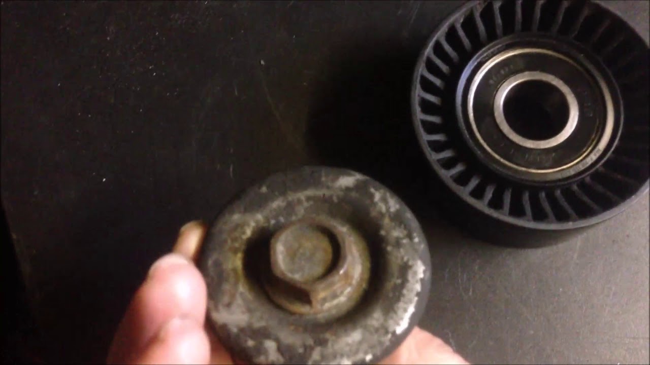 BMW E46 / N42: Drivebelt Tensioner Pulley: - How to replace