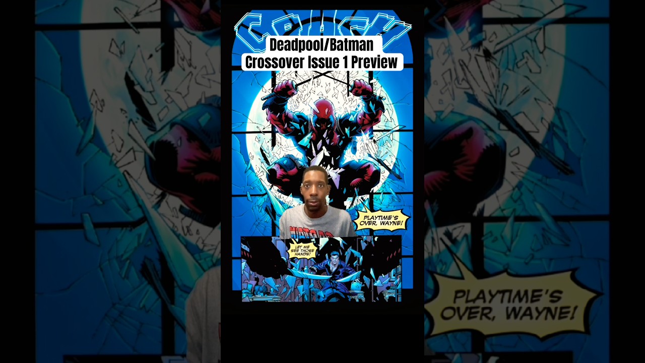 Deadpool/Batman crossover preview 