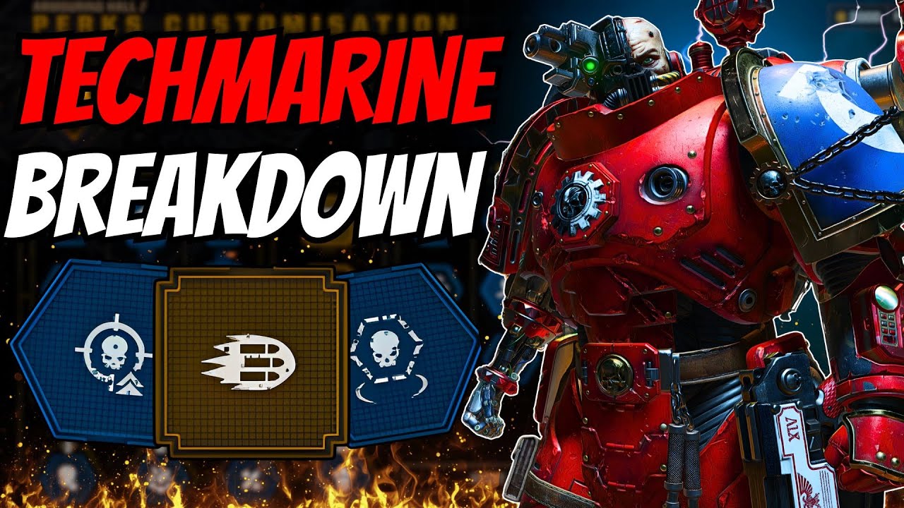 Ultimate Techmarine Class Breakdown | Every Perk & Weapon in Space Marine 2
