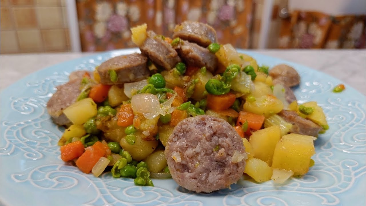 Salsiccia e piselli