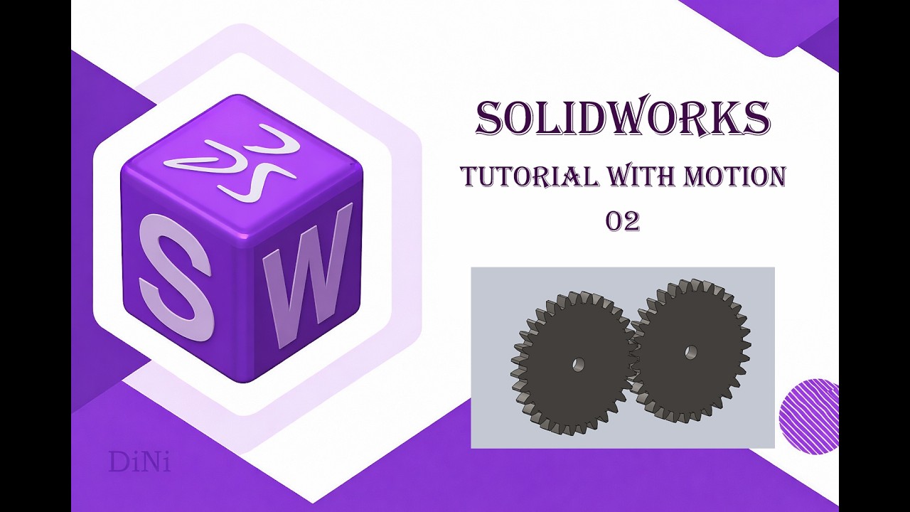 SolidWorks Tutorial with Motion 02