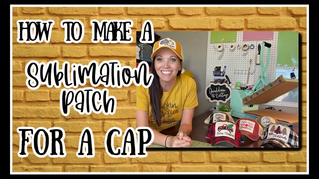 How to Make Sublimation Patches for Caps/Hats