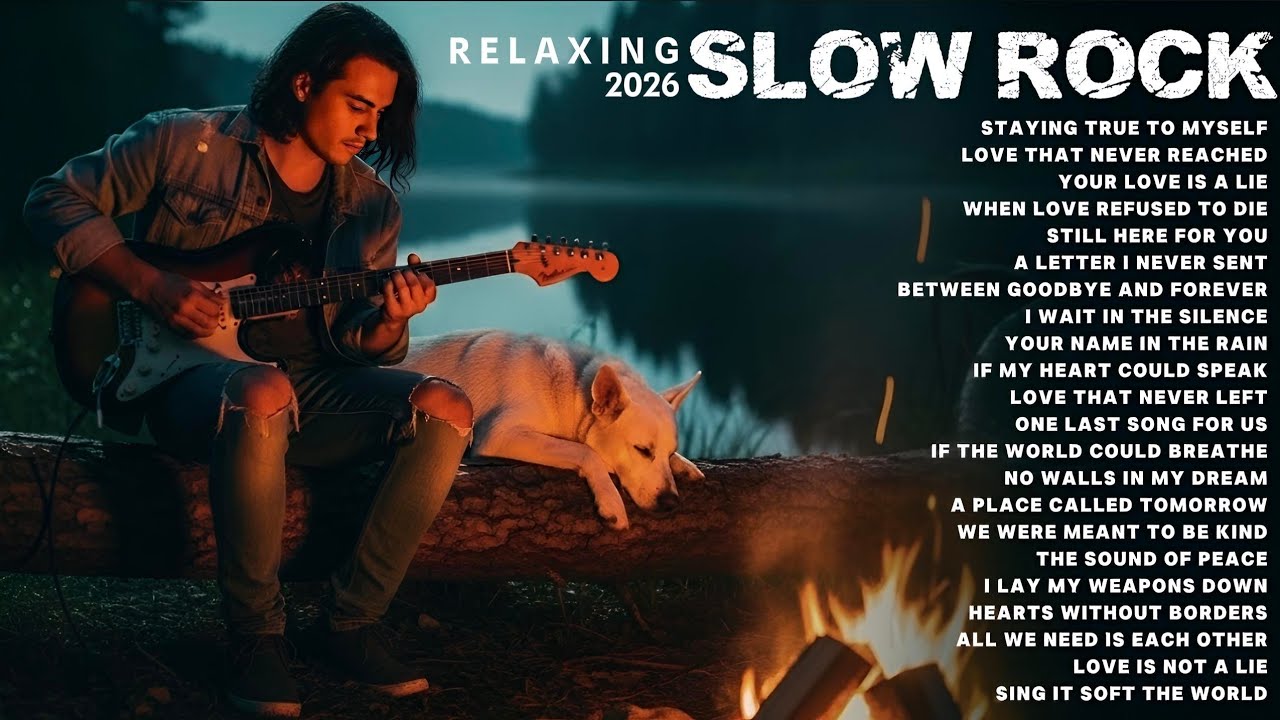 Slow Rock Relax Playlist | Beautiful Romantic Rock Ballads - Staying True To Myself