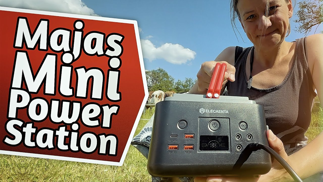 Im Test: Praktische MINI Powerstation + 120W Solarpanel von ELECAENTA
