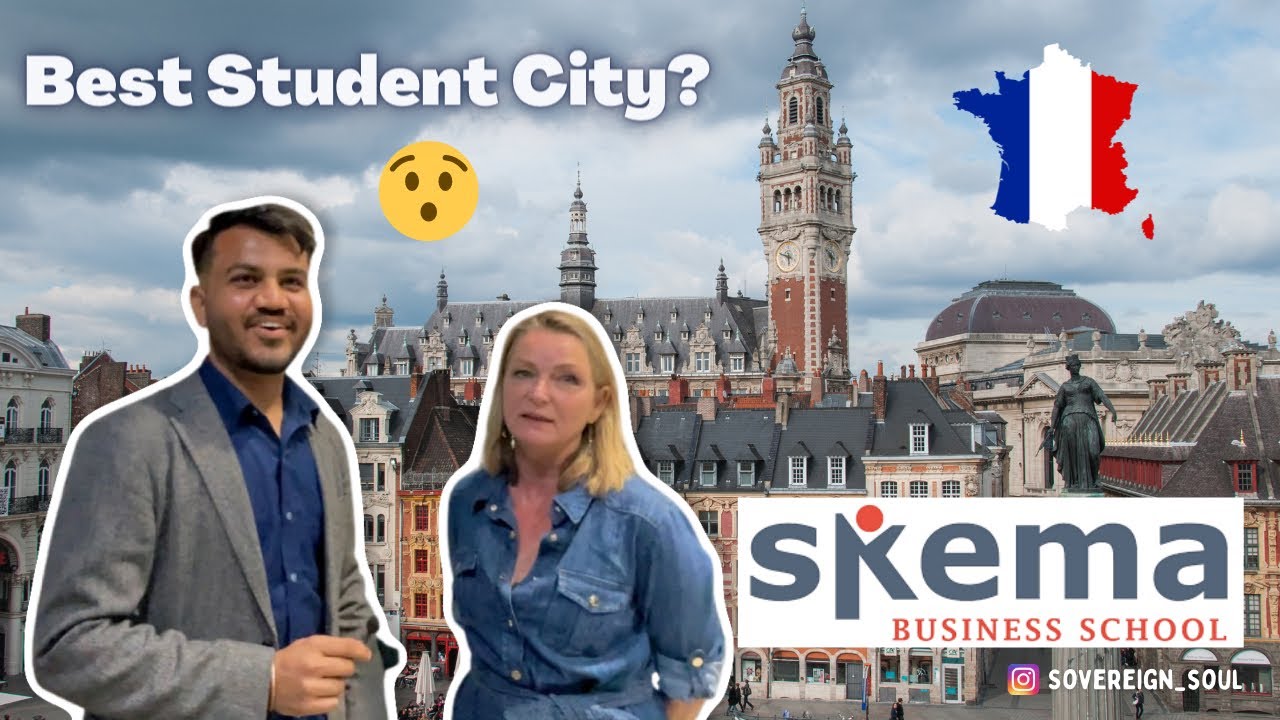 SKEMA Кампус Лилля Влог | Юниа Инженерная школа | Лилль город