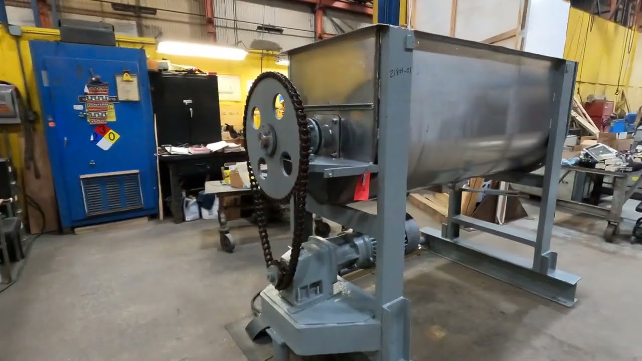 30 Cubic Foot Ribbon Blender