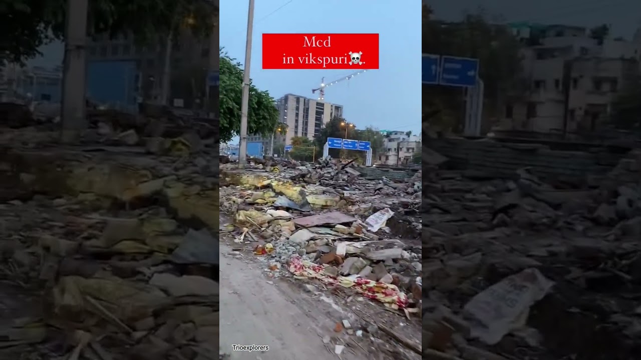 📍MCD Action in Vikaspuri 😱🚧MCD ne Vikaspuri mein chhapa bulldozer ka danka! Kaisa laga MCD ka kaam?