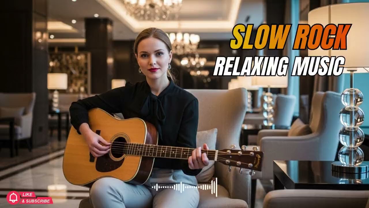 Slow Rock Relaxing Instrumental – Deep Guitar Melody for Calm Mind & Stress Relief