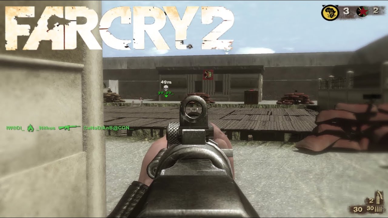 Far Cry 2. Multiplayer | Team Deathmatch. FIGHT 5 vs 5 v5 (2024)