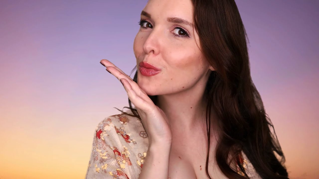 ASMR Kisses for Sleep 😘 (hand movements, I love you)