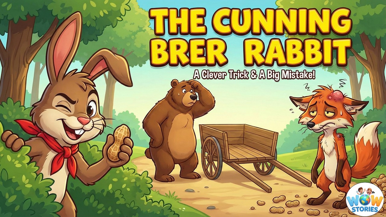 The Cunning Brer Rabbit & The Foolish Fox | Funny Animal Story for Kids 🐰🐻🦊