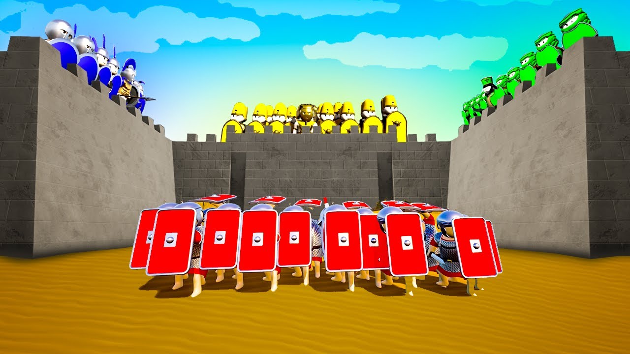 Sieging 3 FORTRESSES AT THE SAME TIME in ShieldWall!