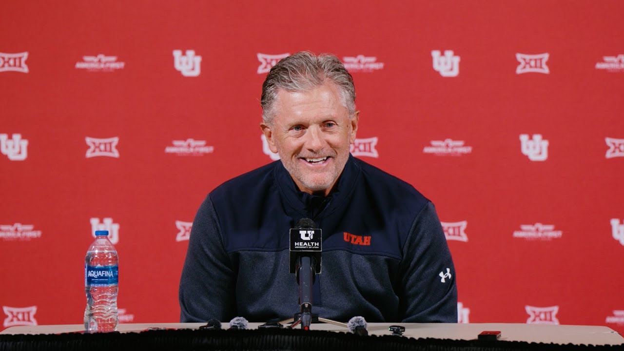 Head Coach Kyle Whittingham weekly press conference - 10.13.25