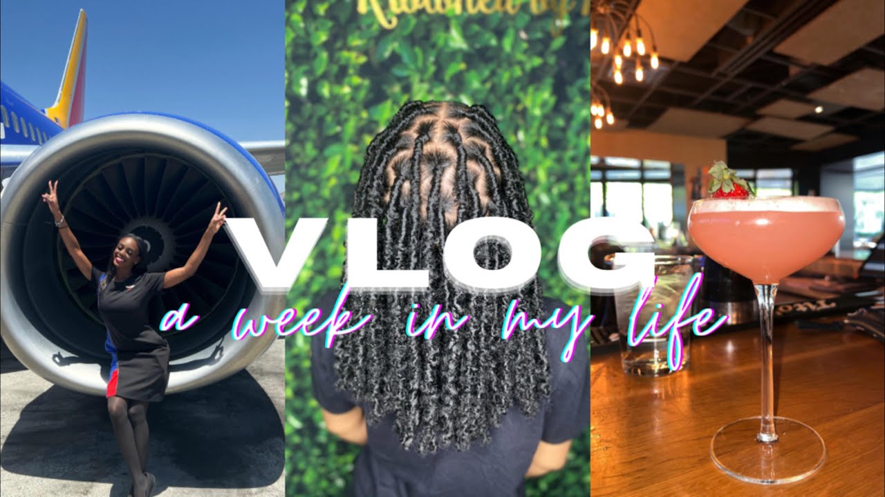 Weekly Vlog | Flight Attending + Brunch + Back To Business...