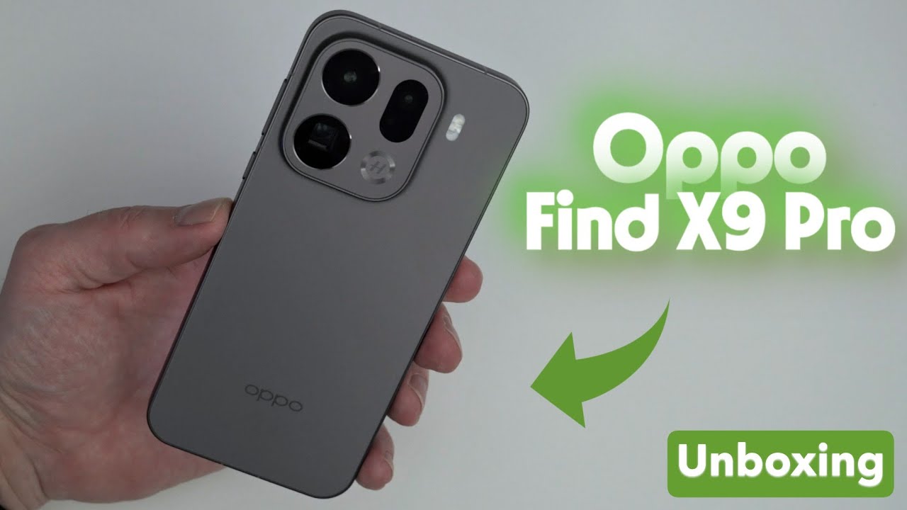 Oppo Find X9 Pro - das Beste kommt zum Schluss | Unboxing