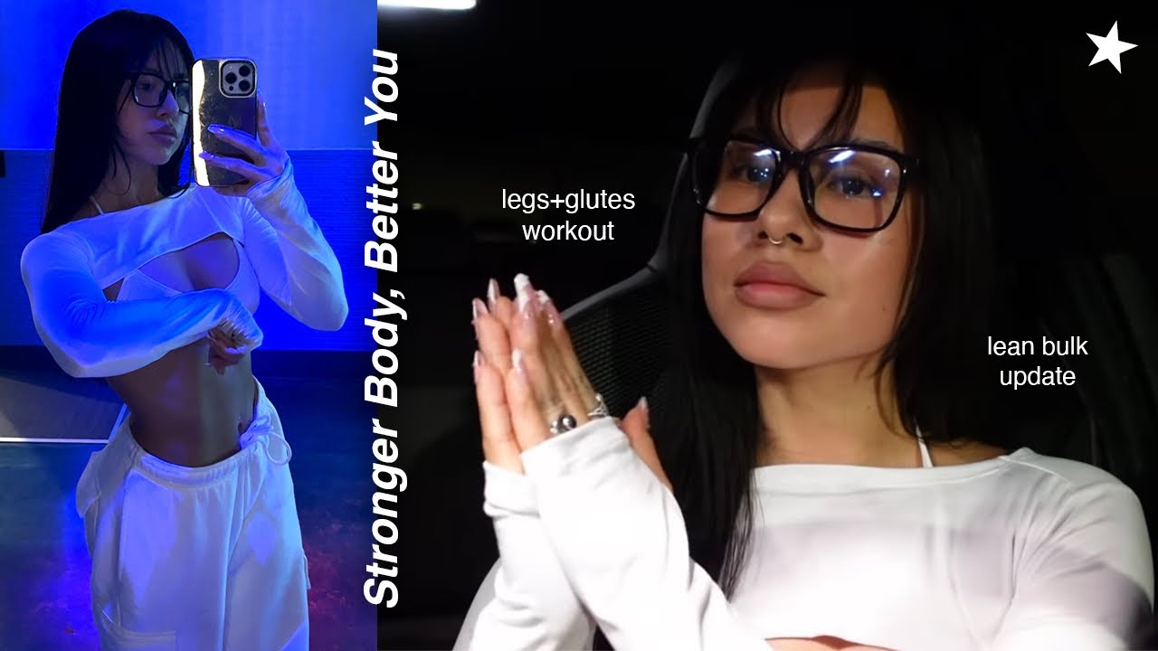 Lean Bulk Update, SBBY, & Legs/Glutes Workout | Jazmin Gonzalez ✿