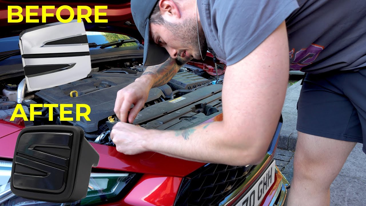 How to change the Badge On A  Leon MK4 - 2025