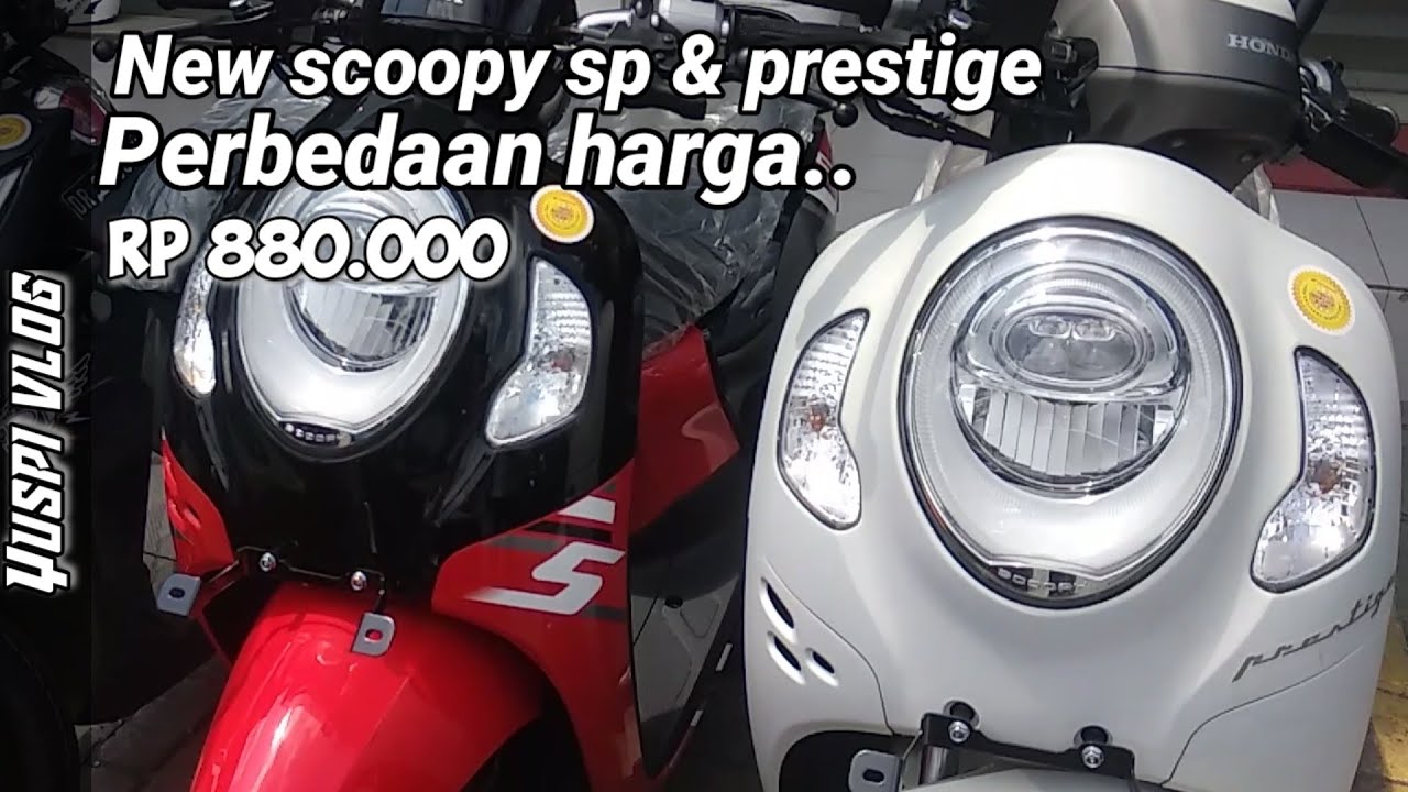 Scoopy sporty & Scoopy prestige terbaru ✨apa bedanya⁉️
