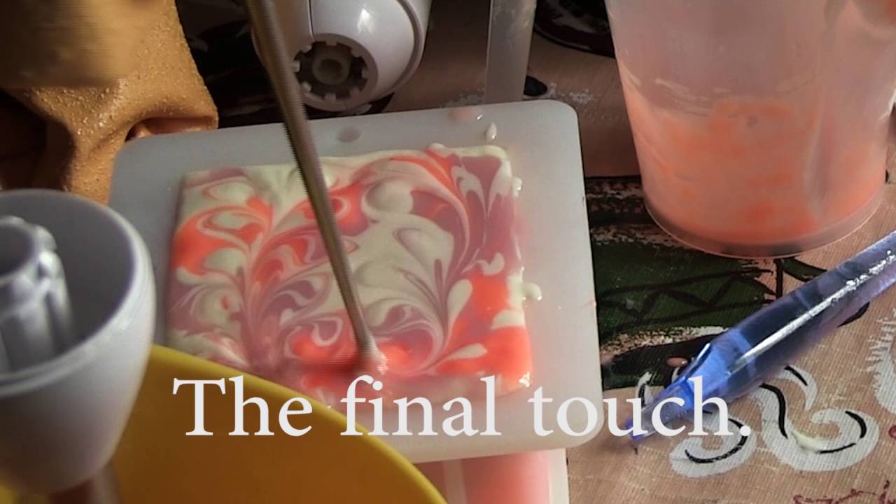 No talking ASMR Apple Mango Tango soap