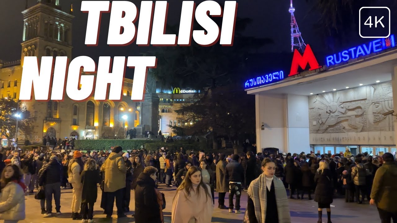 【4K】Walking in Georgia, Tbilisi